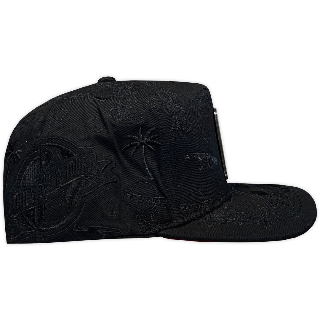 RICO HATS SCARFACE CURVA BLACK