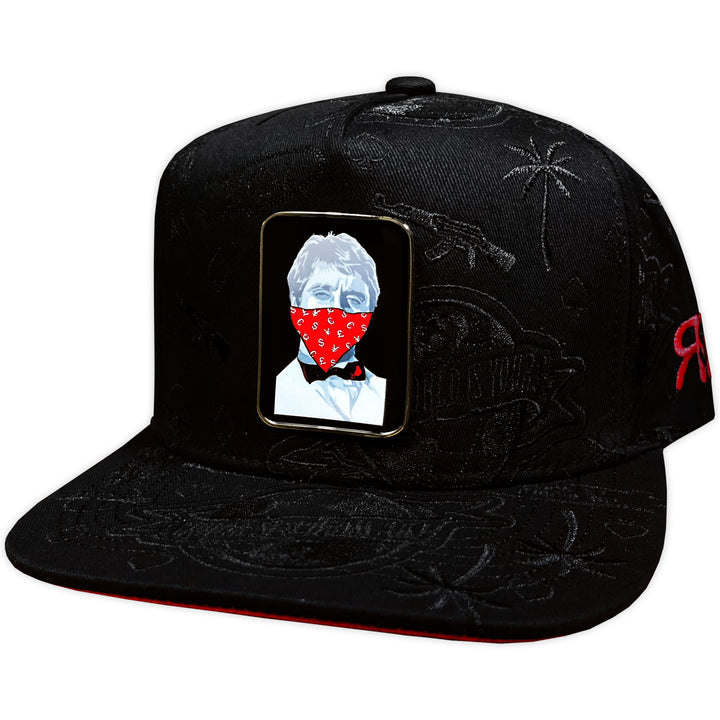 RICO HATS SCARFACE PLANA BLACK