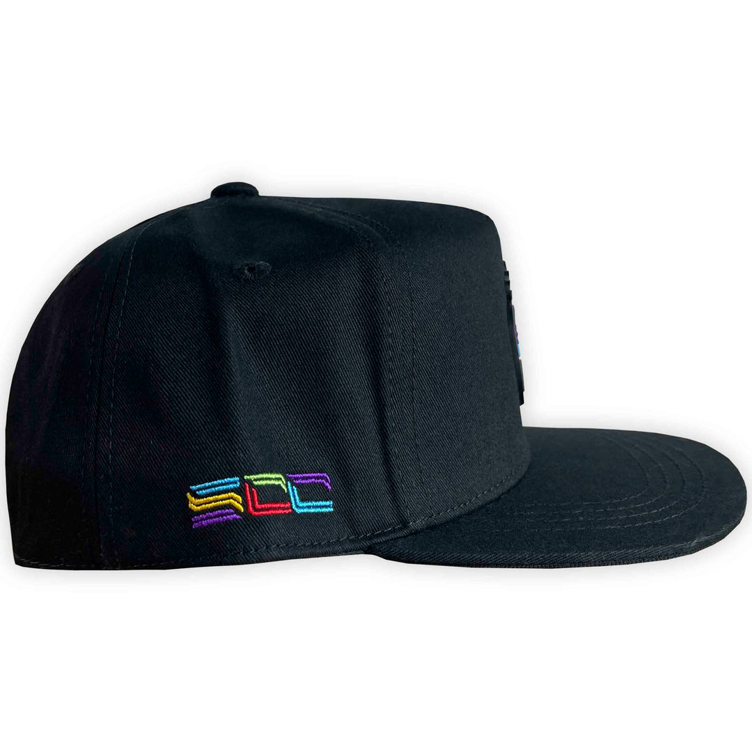 GORRA ALL IN BRAND SCC COLORS NEGRA