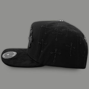 Gorra PIGUI CAPS CROSS STAR BLACK