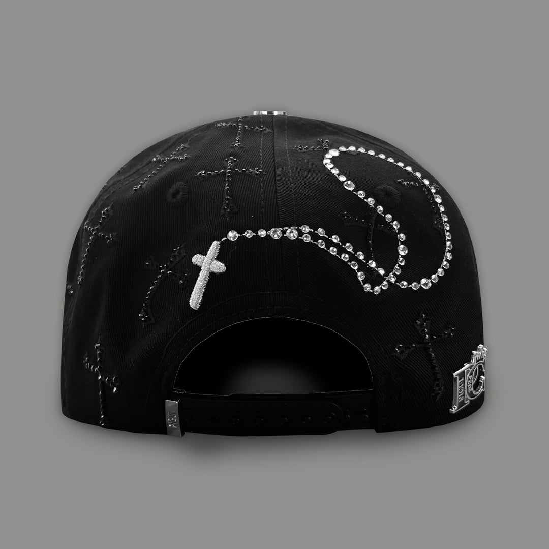 Gorra PIGUI CAPS CROSS STAR BLACK