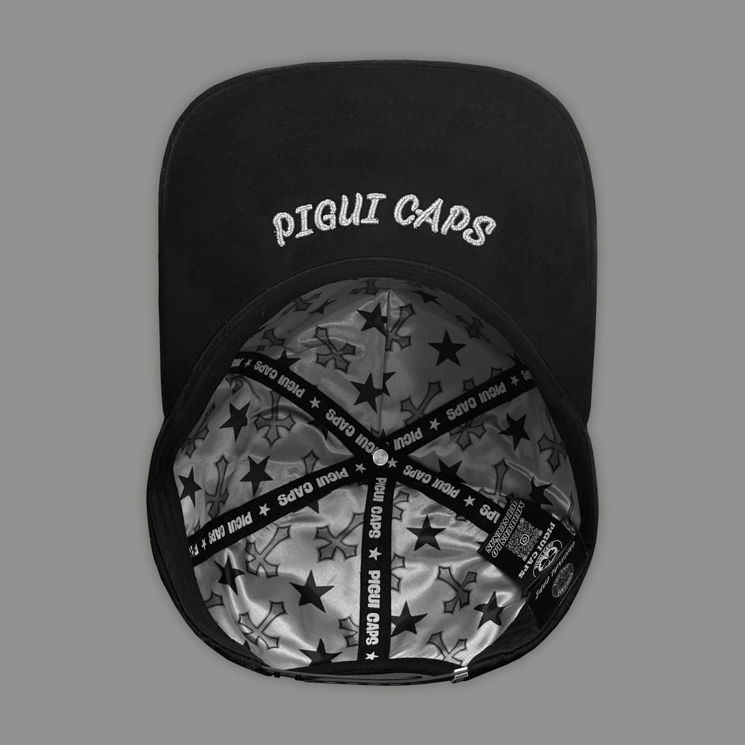 Gorra PIGUI CAPS CROSS STAR BLACK