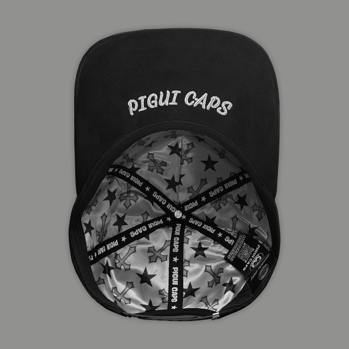 Gorra PIGUI CAPS CROSS STAR BLACK