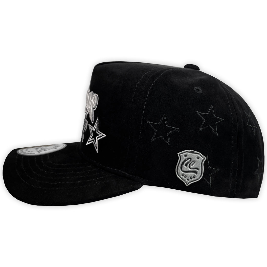 GORRA CULICHI CAPS SINALOA STARS GAMUZA BLACK