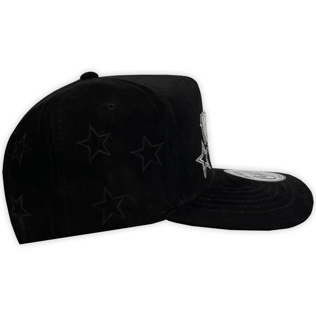 GORRA CULICHI CAPS SINALOA STARS GAMUZA BLACK