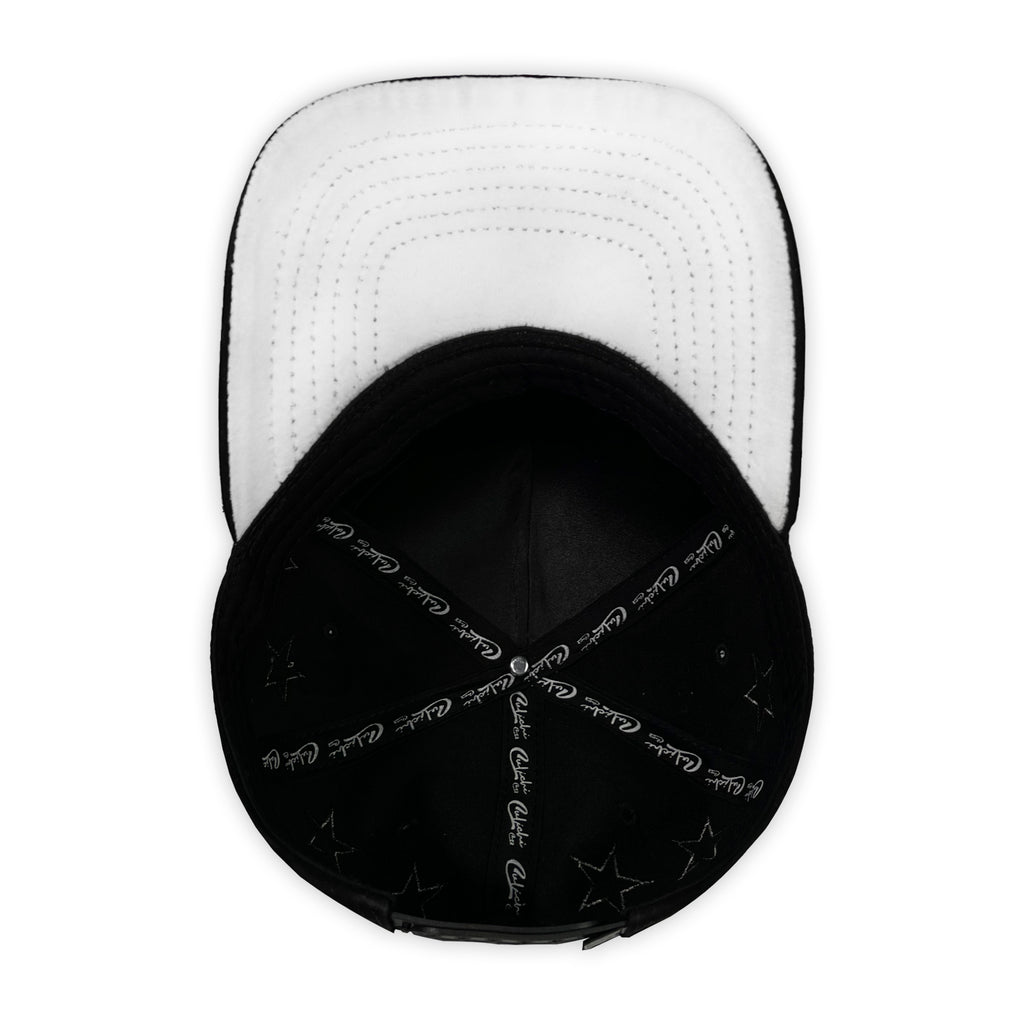 GORRA CULICHI CAPS SINALOA STARS GAMUZA BLACK