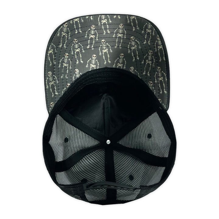 Gorra Culichi Caps Dead Skull Placa Black Trucker