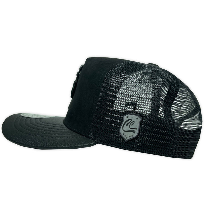 Gorra Culichi Caps Dead Skull Placa Black Trucker