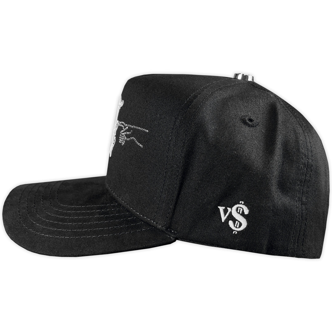 GORRA VS HATS LA X CREATION BLACK VISERA GAMUZA