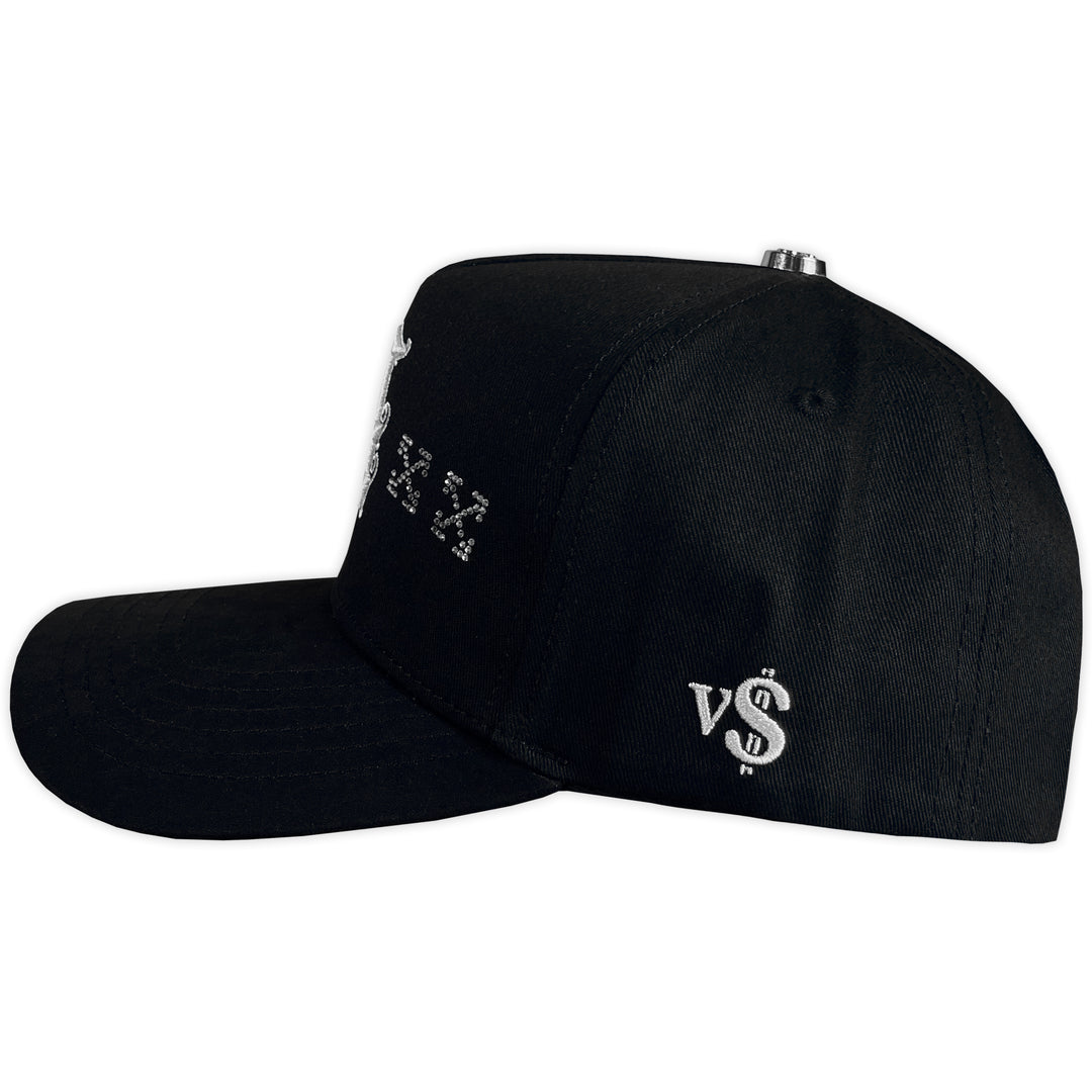 GORRA VS HATS LA X OFF BLACK VISERA GAMUZA