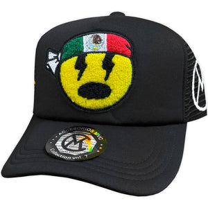 Gorra MVC SMILE WHEN I WIN BLACK MALLA