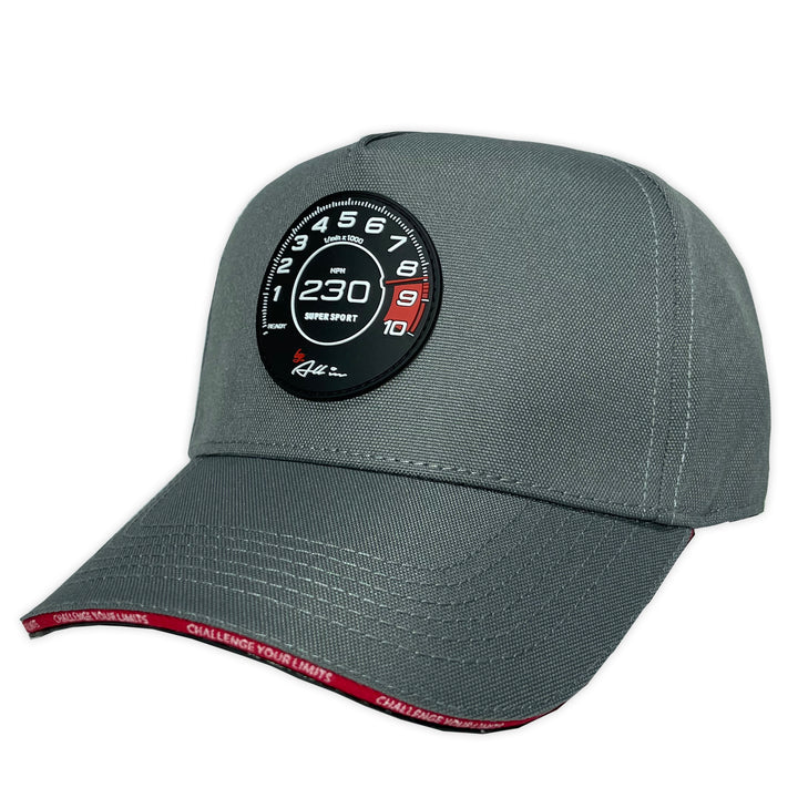 GORRA ALL IN BRAND SUPER SPORT GRAY REDLINE