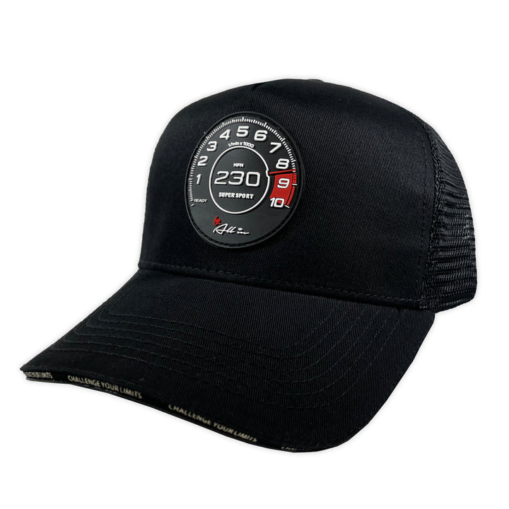 GORRA ALL IN BRAND SUPER SPORT NEGRA DARKLINE TRUCKER