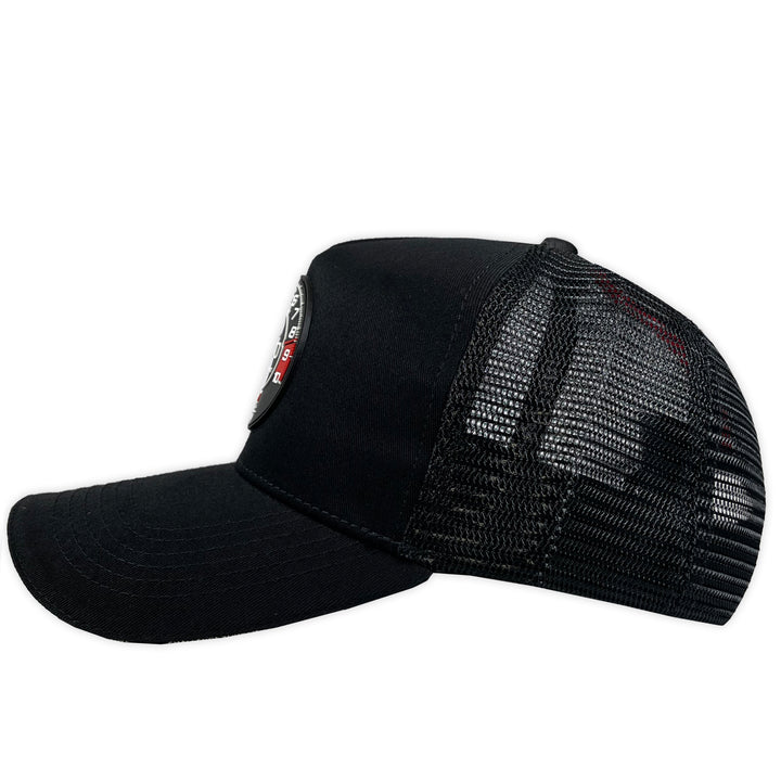 GORRA ALL IN BRAND SUPER SPORT NEGRA DARKLINE TRUCKER