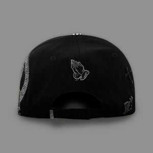 Gorra PIGUI CAPS SAN JUDAS CRUCES BLACK