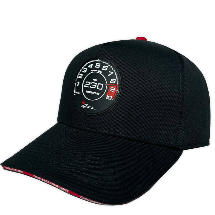 GORRA ALL IN BRAND SUPER SPORT NEGRA REDLINE