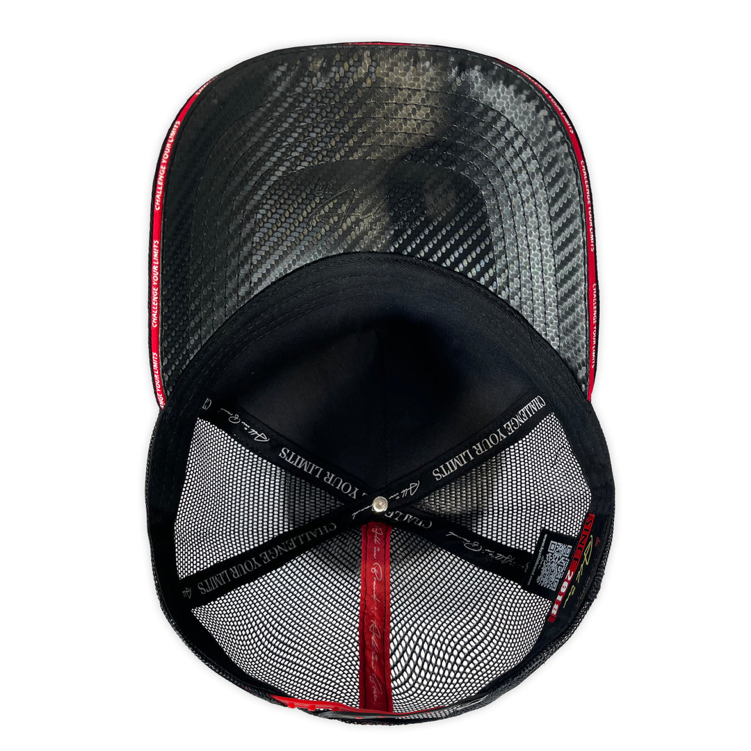 GORRA ALL IN BRAND SUPER SPORT NEGRA REDLINE TRUCKER