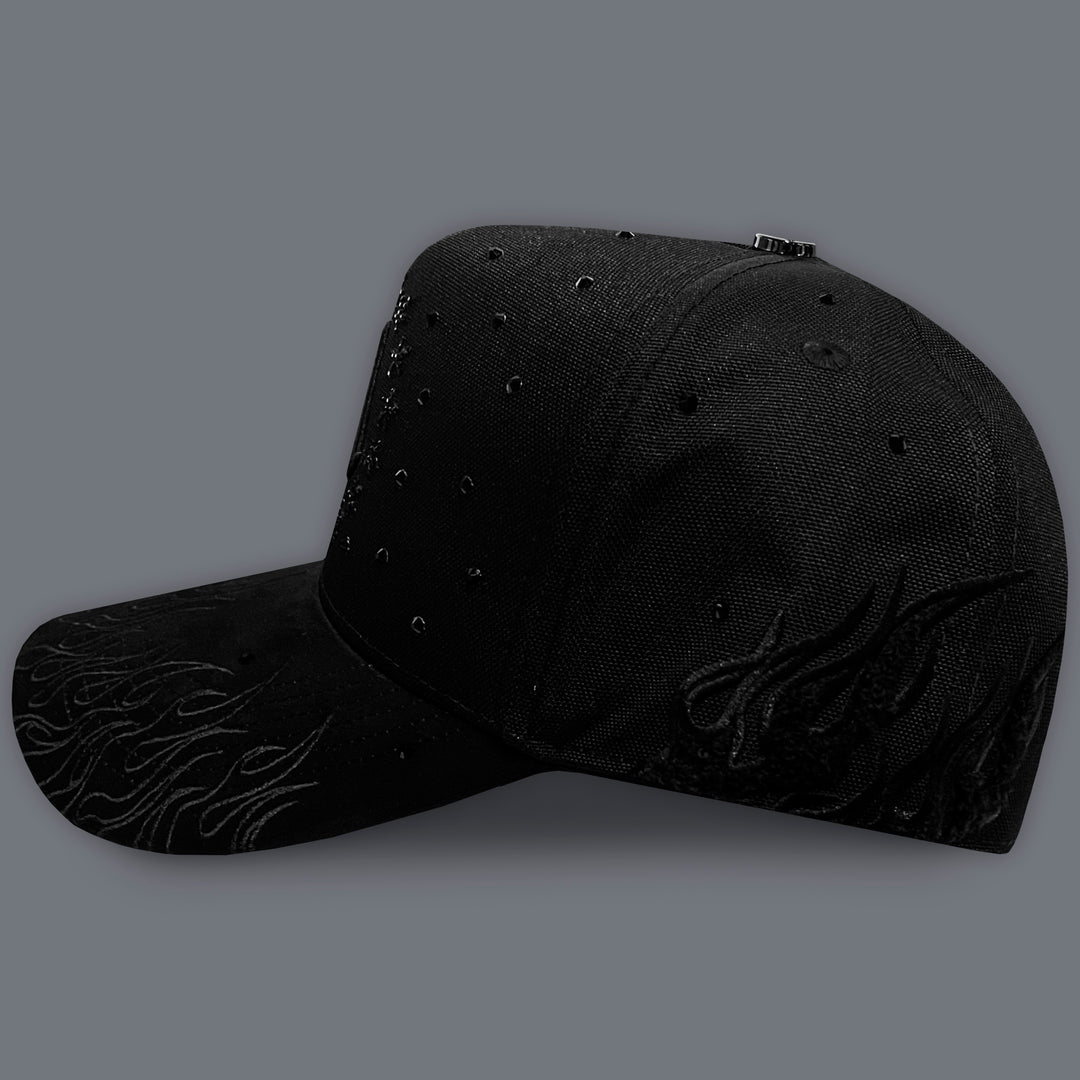 GORRA ALL IN BRAND STAR FIRE BLACK