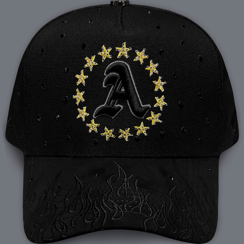GORRA ALL IN BRAND STAR FIRE GOLDEN