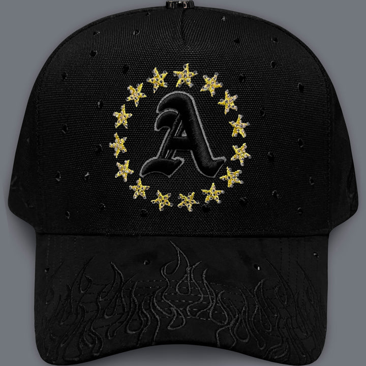 GORRA ALL IN BRAND STAR FIRE GOLDEN