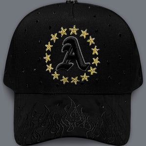 GORRA ALL IN BRAND STAR FIRE GOLDEN