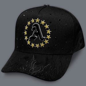 GORRA ALL IN BRAND STAR FIRE GOLDEN