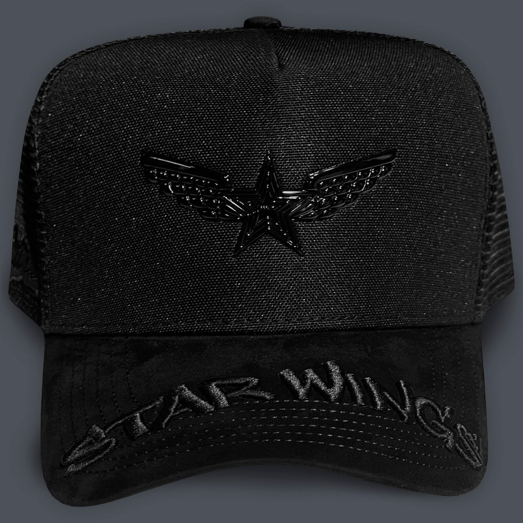 GORRA ALL IN BRAND BLACK STAR WINGS TR