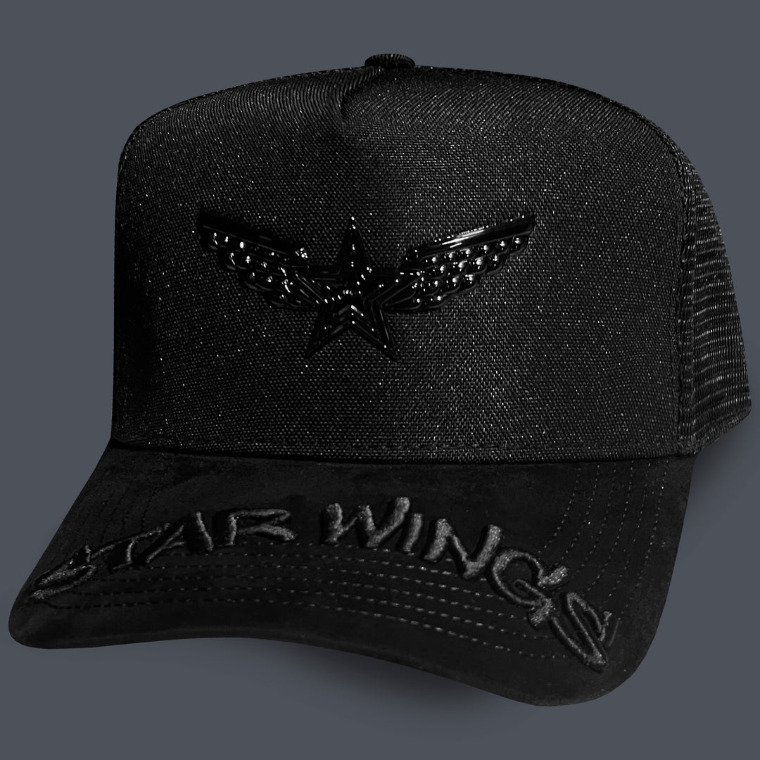 GORRA ALL IN BRAND BLACK STAR WINGS TR