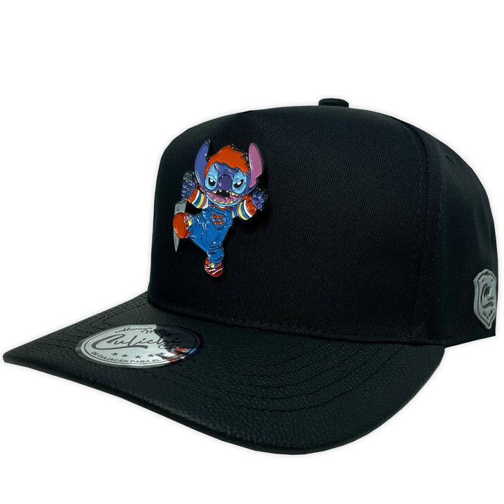 Gorra Culichi Caps Stitch Placa Gabardina