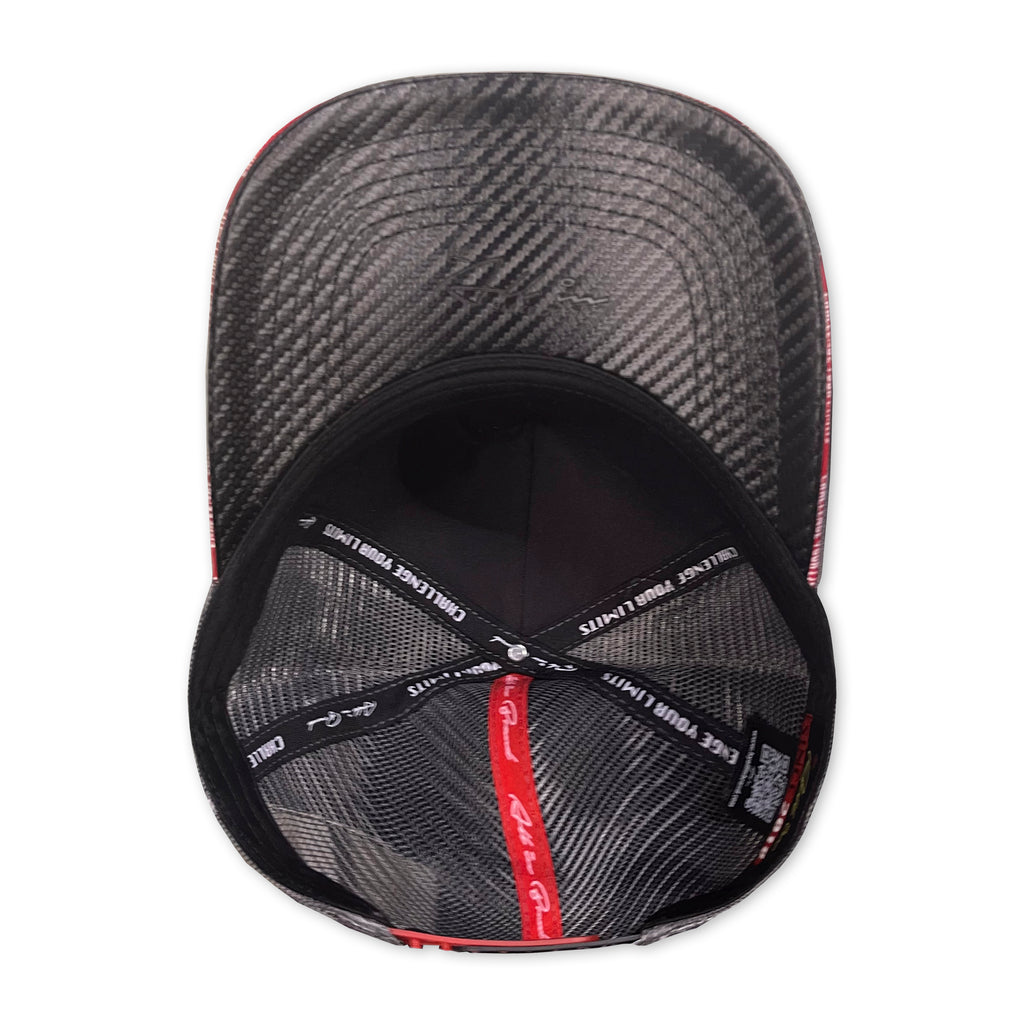 ALL IN BRAND SUPER SPORT GRAY RED LINE TRUCKER