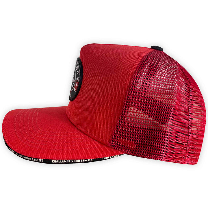 GORRA ALL IN BRAND SUPER SPORT RED BLACK LINE