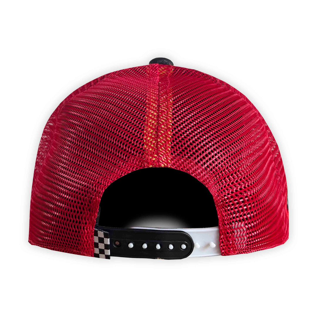 GORRA ALL IN BRAND SUPER SPORT RED BLACK LINE