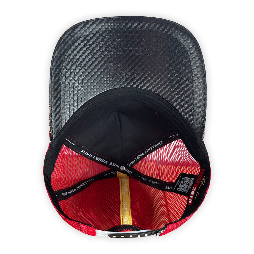 GORRA ALL IN BRAND SUPER SPORT RED BLACK LINE