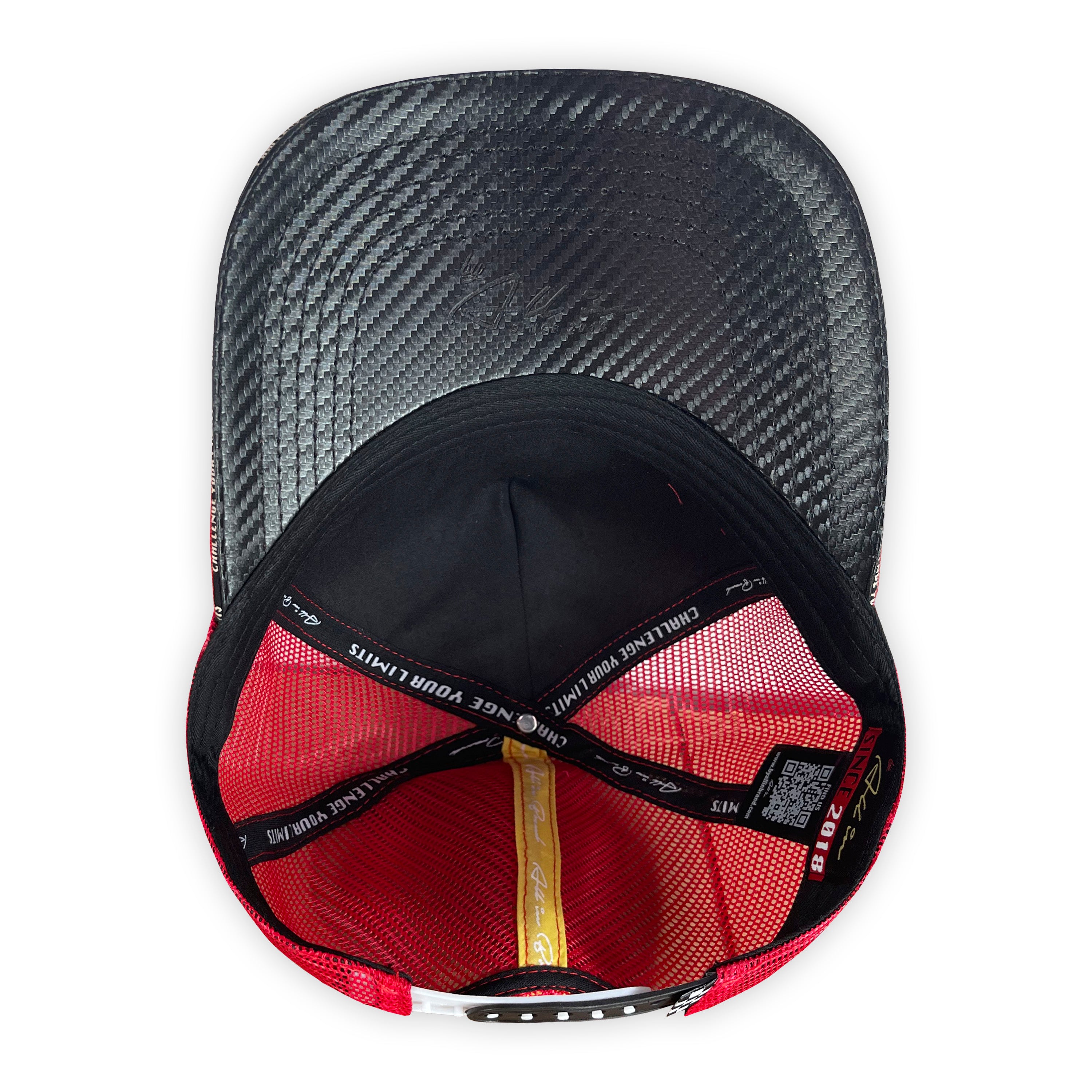 GORRA ALL IN BRAND SUPER SPORT RED BLACK LINE
