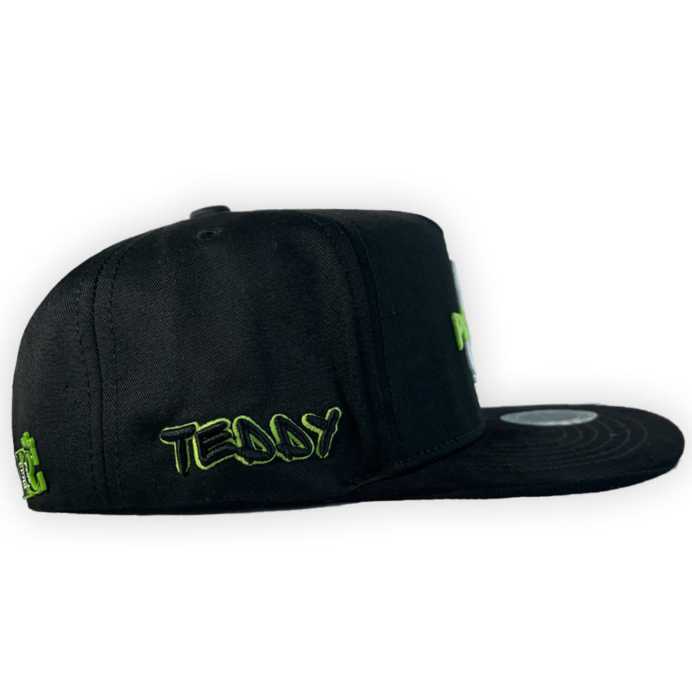 Gorra Pigui Teddy Black Plana