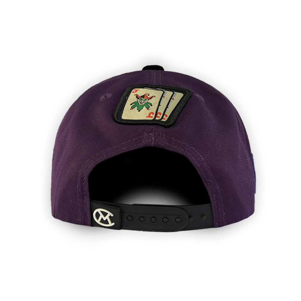 GORRA MVC THE JOKER MORADA