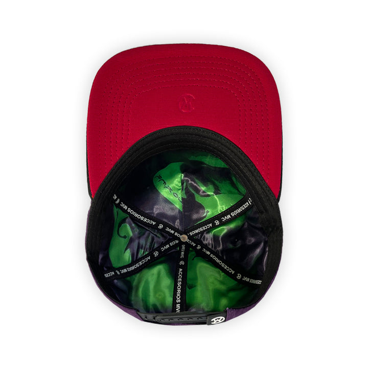 GORRA MVC THE JOKER MORADA