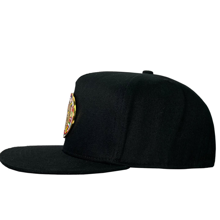 GORRA ALL IN BRAND UPPERCUT NEGRA SNAP BACK