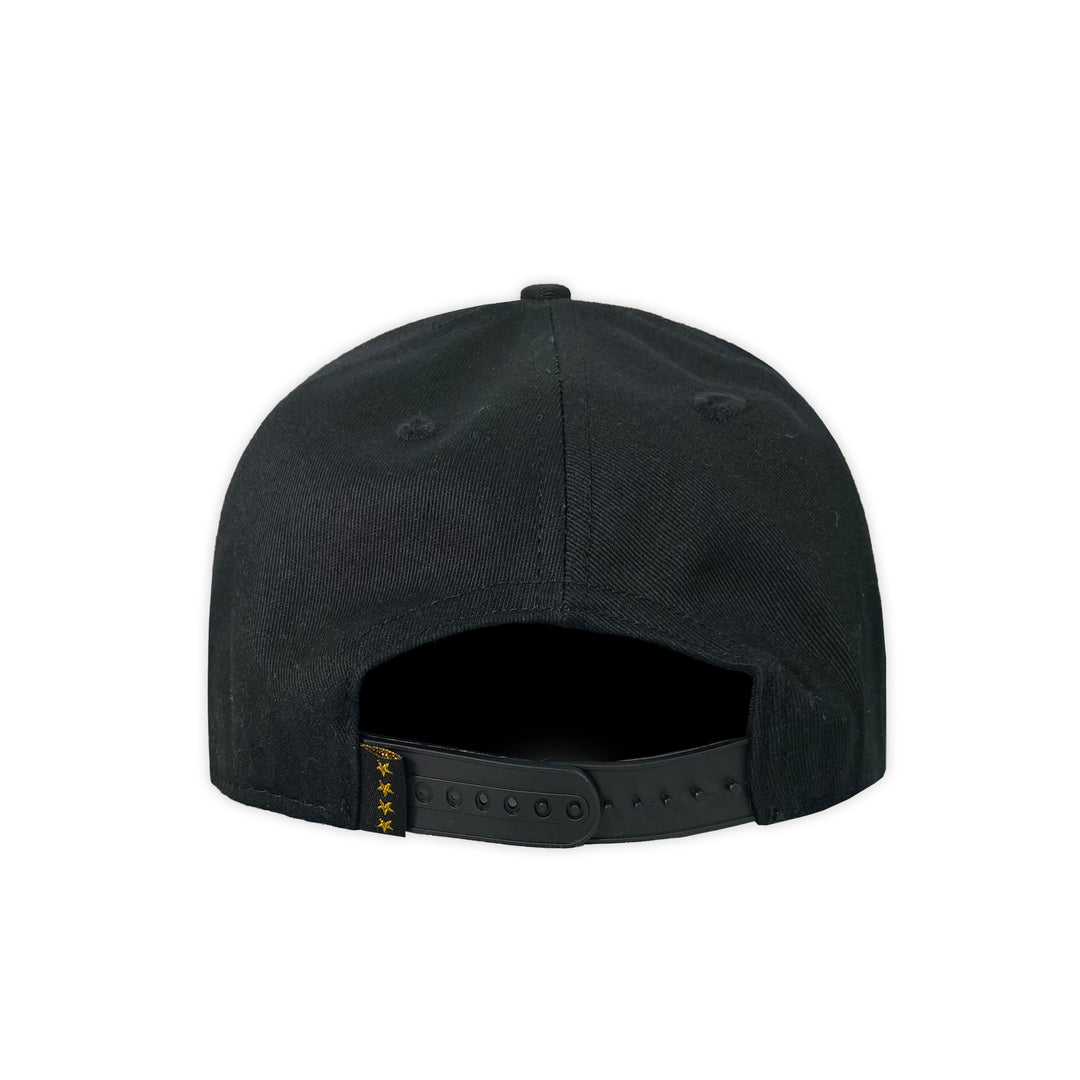 GORRA ALL IN BRAND UPPERCUT NEGRA SNAP BACK