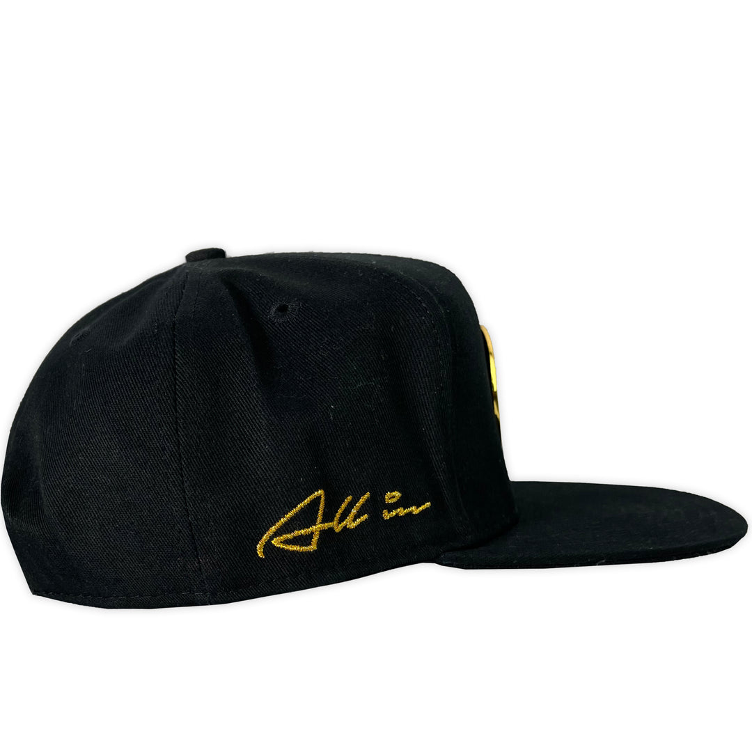 GORRA ALL IN BRAND UPPERCUT NEGRA SNAP BACK