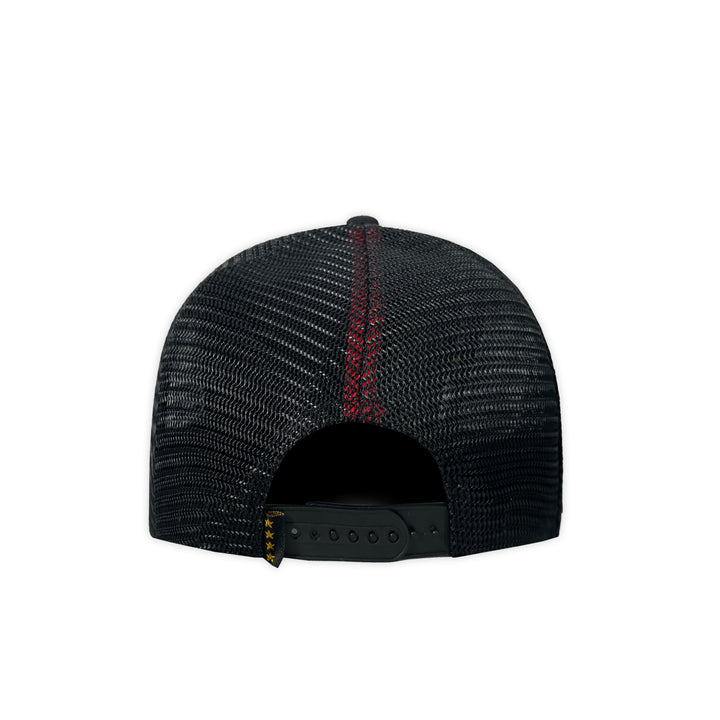 GORRA ALL IN BRAND UPPERCUT NEGRA TRUCKER