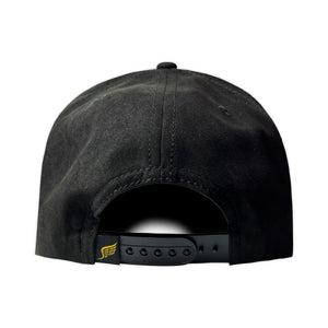 GORRA VAGO STYLE SAN JUDAS GOLD LAUREL PLACA GAMUZA