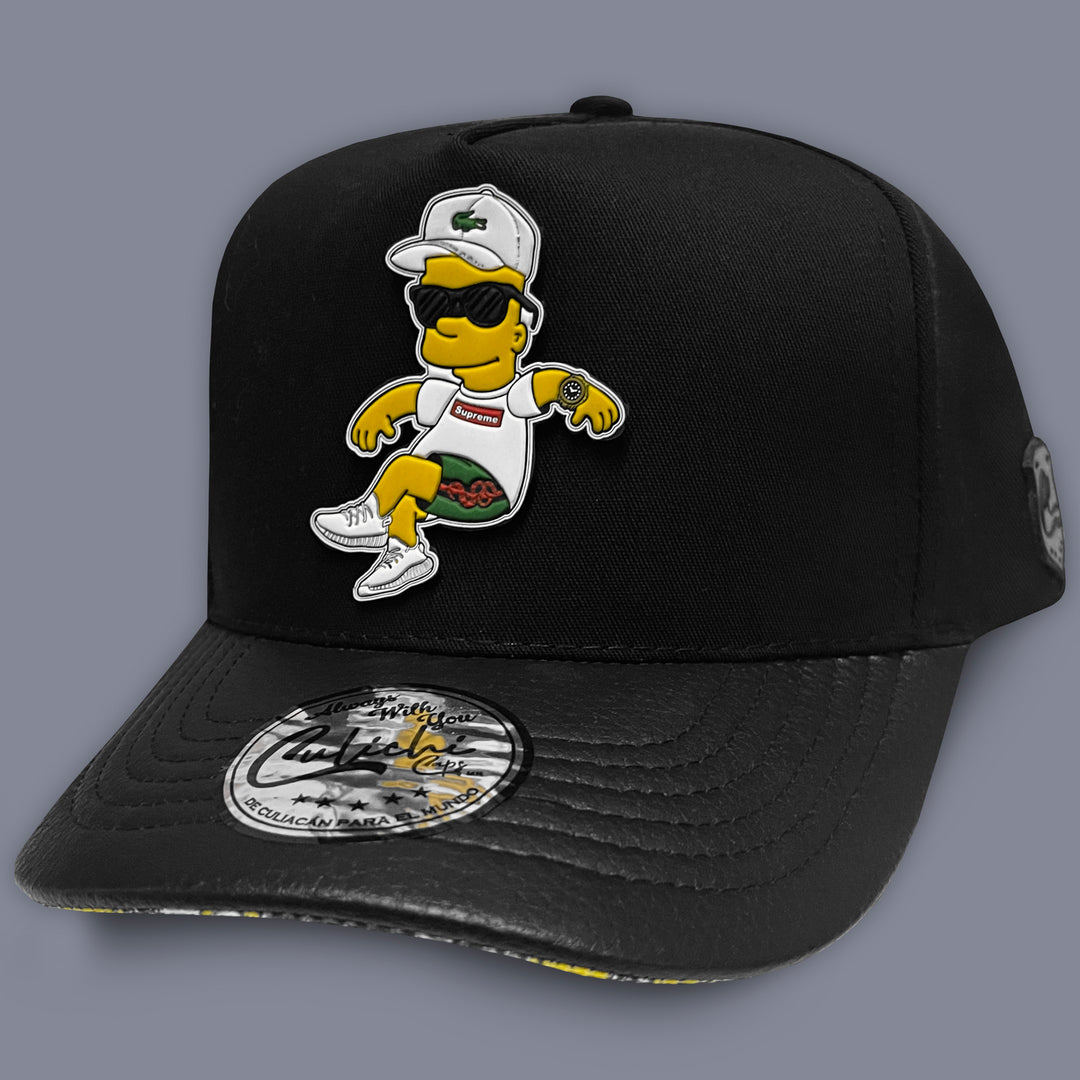 GORRA CULICHICAPS BAD BOY GOMA BLACK SOLIDA