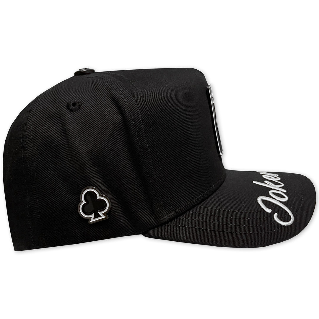Gorra AM HATS CARTA JOKER CURVA BLACK