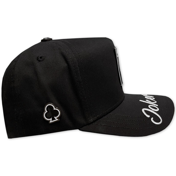 Gorra AM HATS CARTA JOKER CURVA BLACK