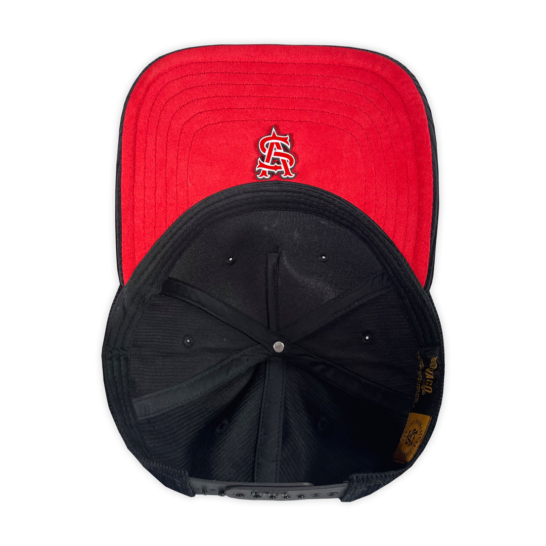 GORRA VAGO STYLE COMO JORDAN TELA PANA VISERA CURVA