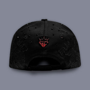 GORRA GC CT BLACK AND RED UNDER