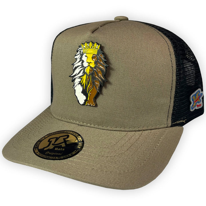 JA HATS LION BEIGE CAP