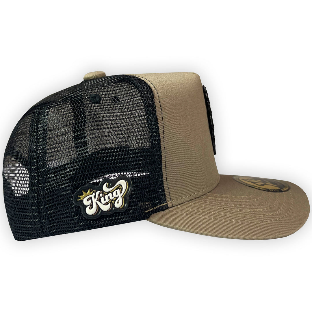 JA HATS LION BEIGE CAP