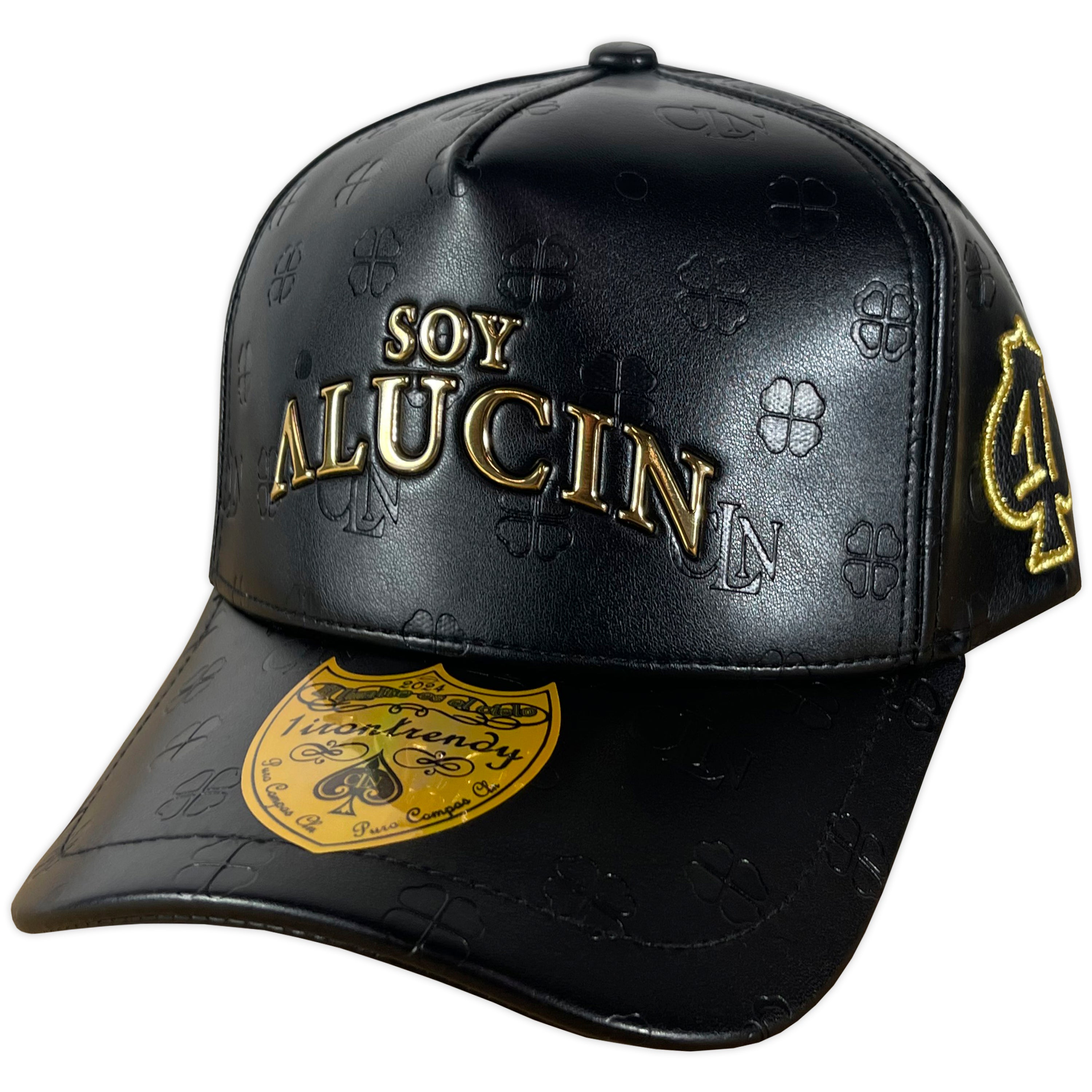 Soy Alucin Black Vinipiel – 1Iron Trendy